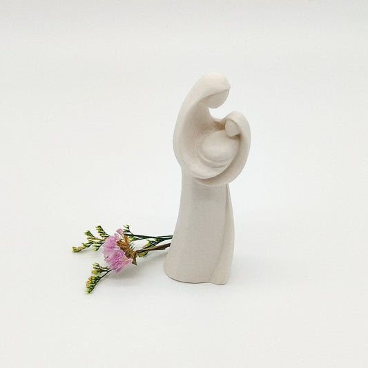 Estatueta Mãe e Filho