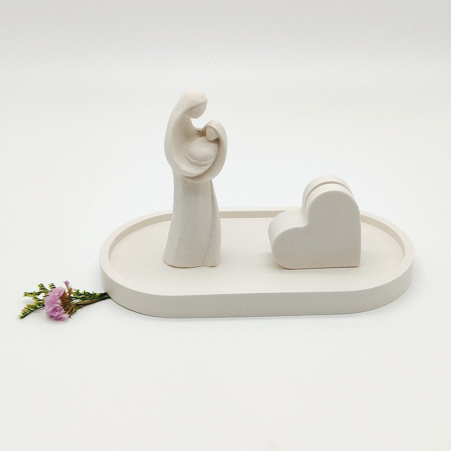 Estatueta Mãe e Filho