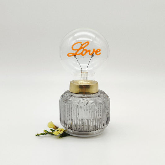 Candeeiro Love | Cinza