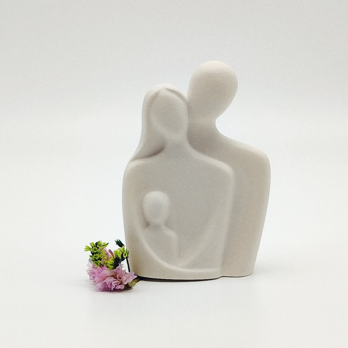 Estatueta Casal e Filho