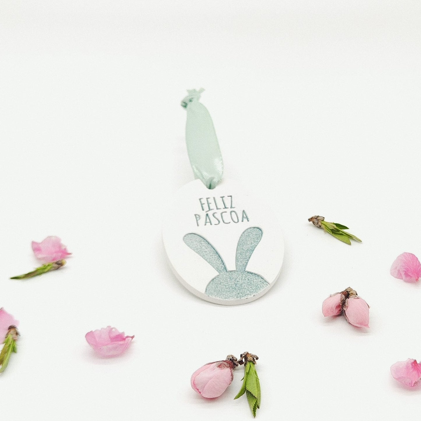 Pendente Feliz Páscoa | Cerâmica Perfumada