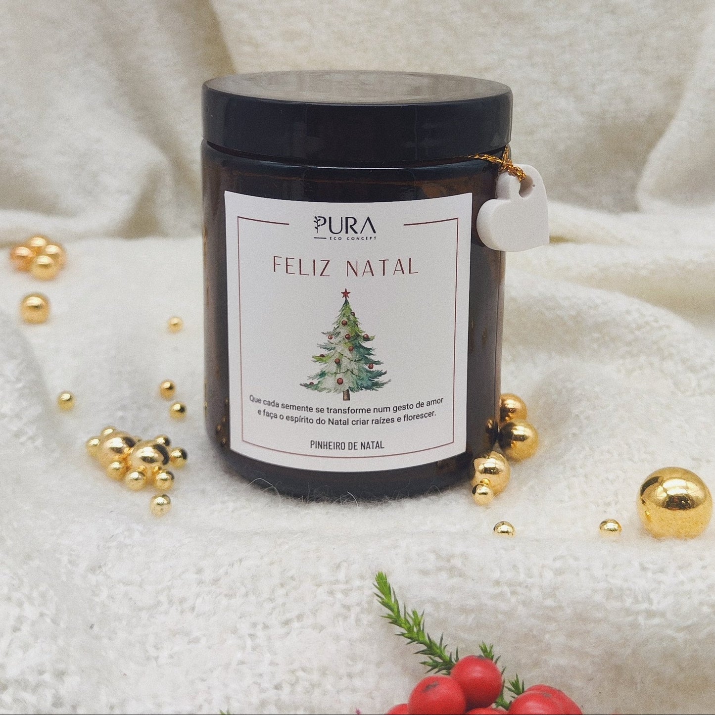 Coffret Kit Frasco de Sementes Natalício