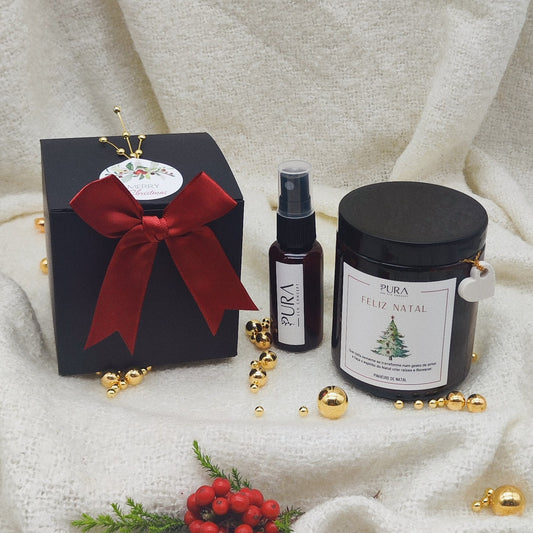 Coffret Kit Frasco de Sementes Natalício