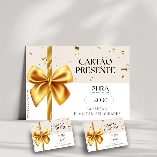e-Cartão Presente de Aniversário | Pura