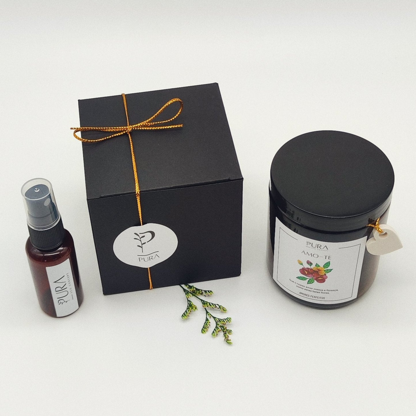Coffret Frasco de Sementes | Amo-te