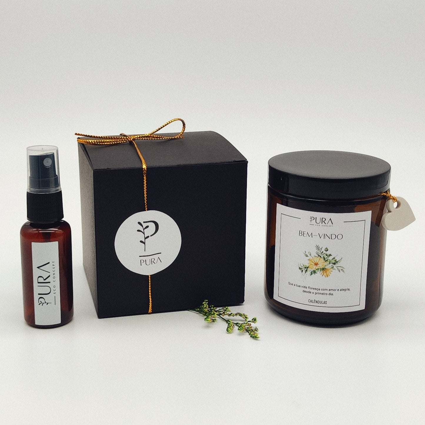 Coffret Frasco de Sementes | Bem-Vindo