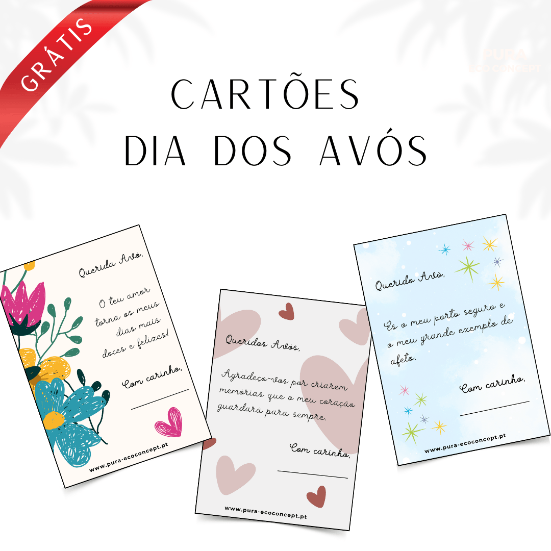 Cartões de Felicitações Avós