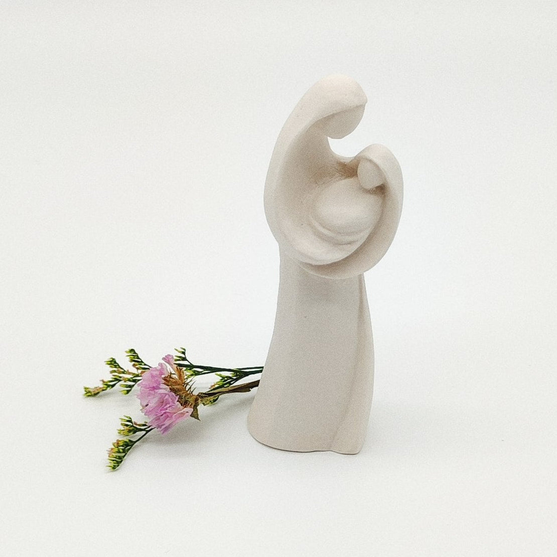 Estatueta Mãe e Filho