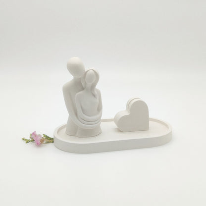 Estatueta Casal