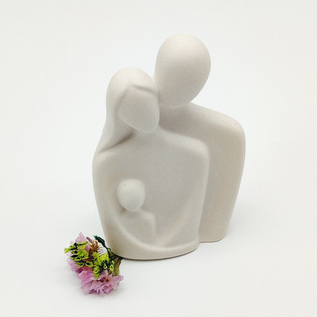 Estatueta Casal e Filho