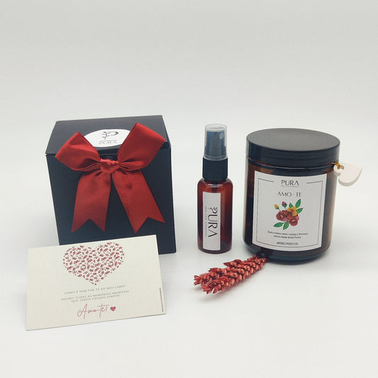 Coffret Frasco de Sementes Amo-te