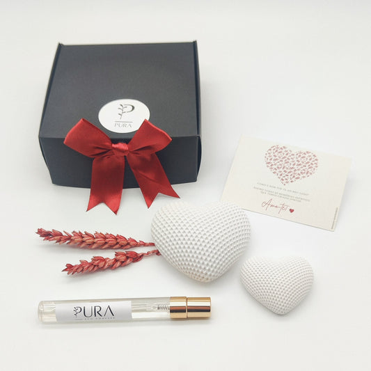 Coffret Corações de Cerâmica