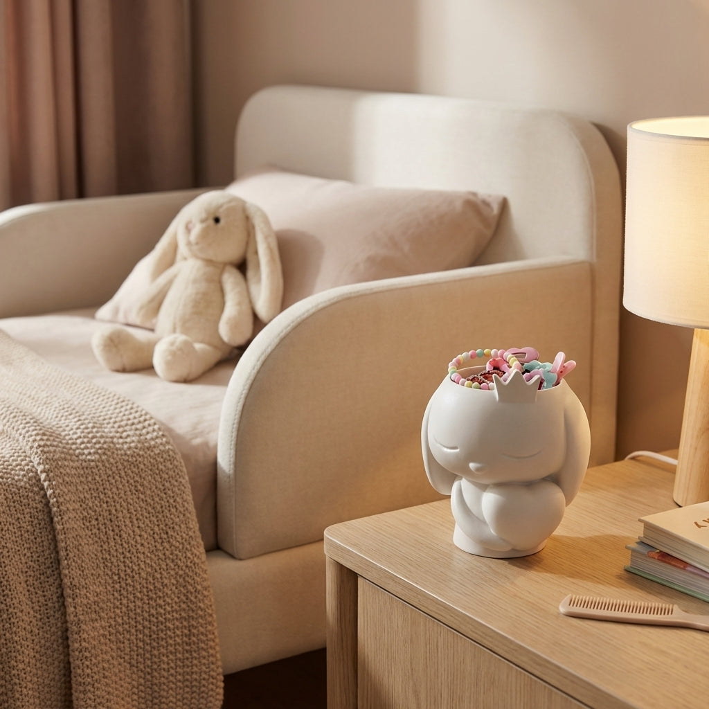 Porta-joias Coelho com Coração