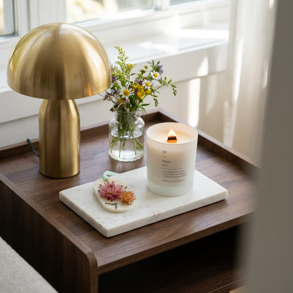 Coffret Vela Significado + Ambientador Botânico