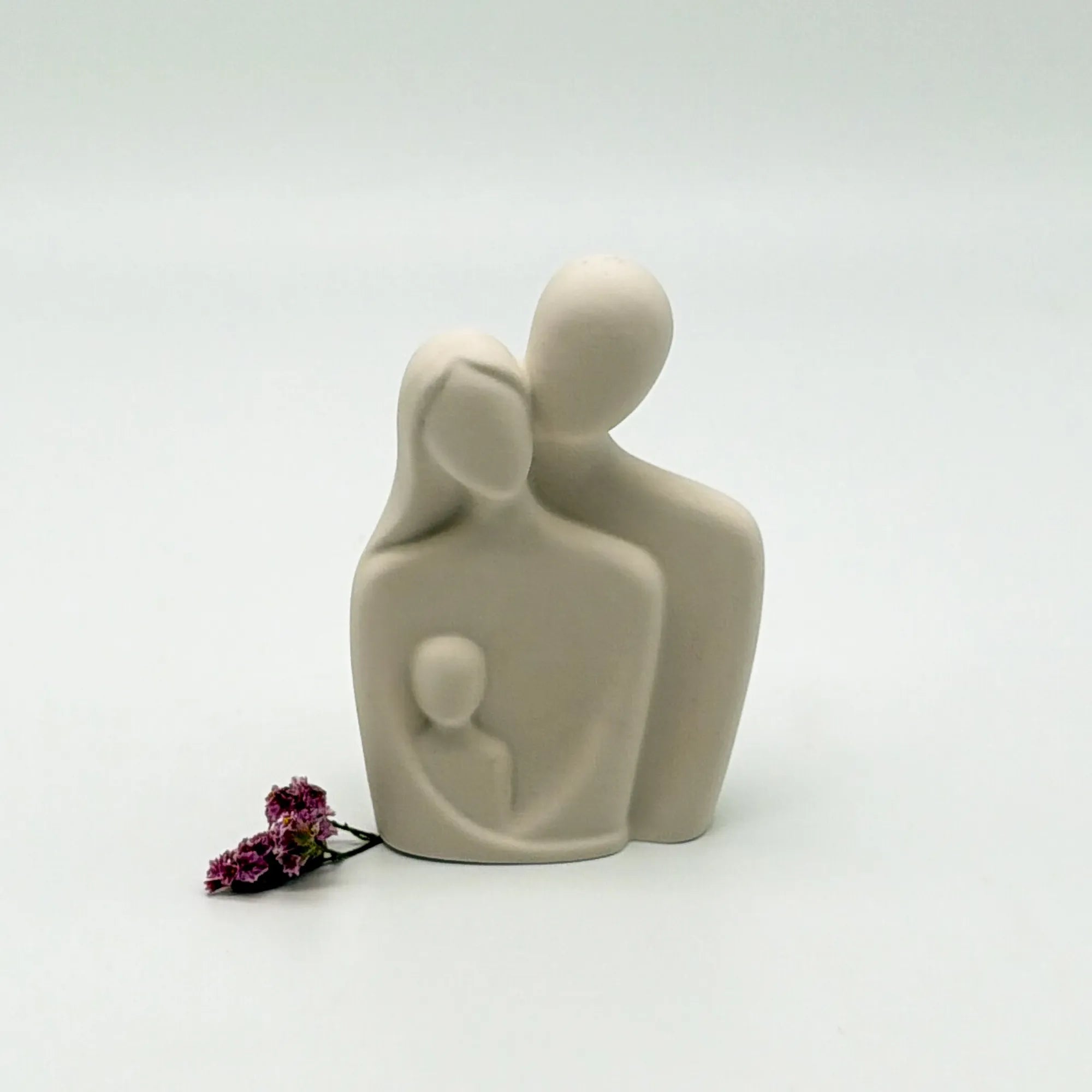 Estatueta Casal e Filho