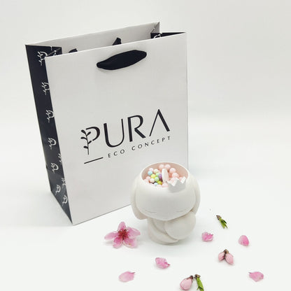 Porta-joias Coelho com Coração