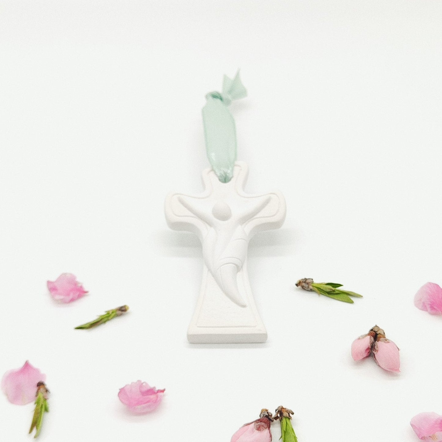 Pendente Cristo Estilizado | Cerâmica Perfumada