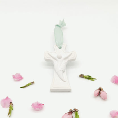 Pendente Cristo Estilizado | Cerâmica Perfumada