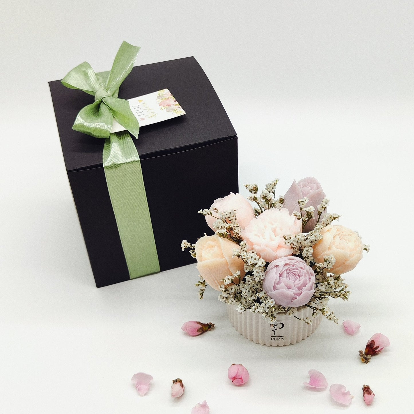 Arranjo Floral em Cera | Pequeno