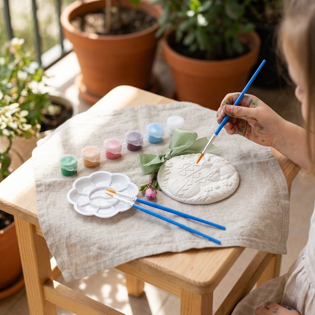 Pendente Decorativo Páscoa | Kit de Pintura