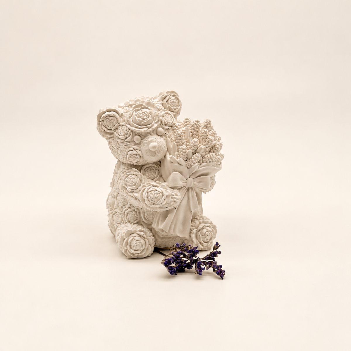 Coffret Urso em Flor | Cerâmica Perfumada