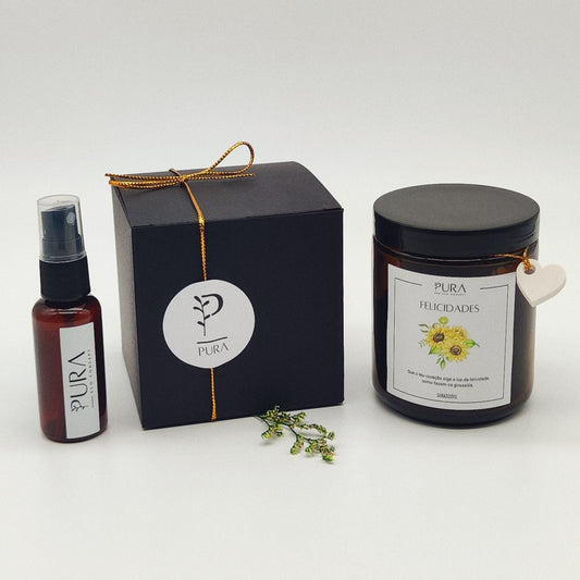 Coffret Frasco de Sementes | Felicidades