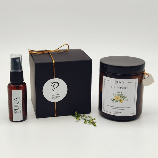 Coffret Frasco de Sementes | Bem-Vindo